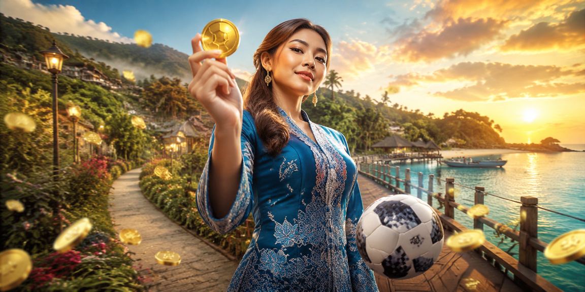 Pertaruhan bola sepak Malaysia dengan pakaian tradisional baju kurung